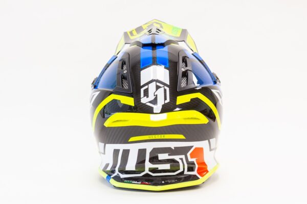 JUST1 J12 (Tg M) VECTOR FLUO YELLOW-BLUE-CARBON