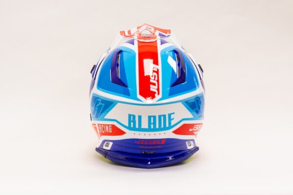 JUST1 J38 BLADE BLUE-RED-WHITE